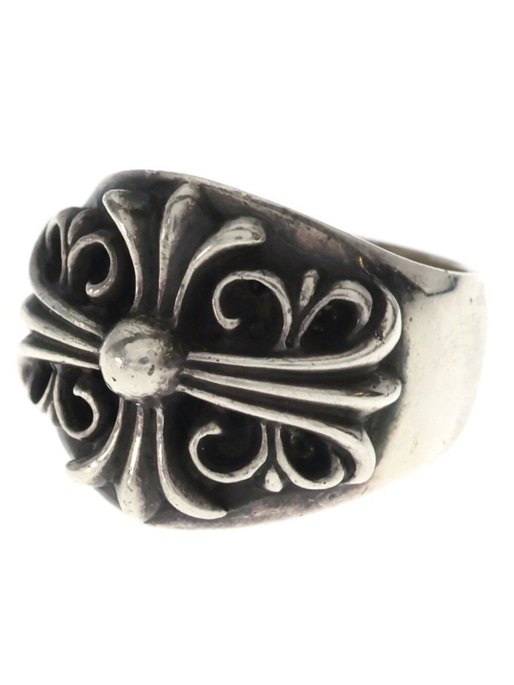 Chrome Hearts Keeper Ring Silver
